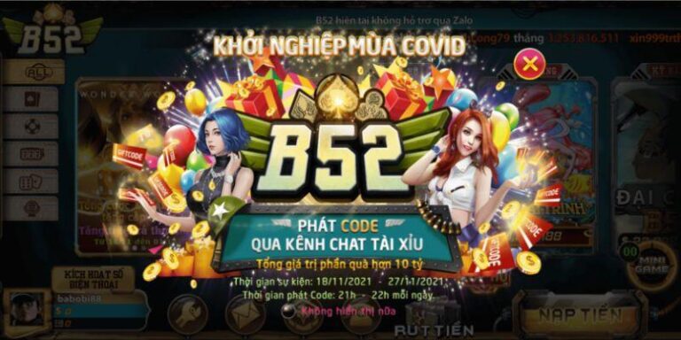 Các trò chơi cá cược của cổng game B52 được đánh giá cao